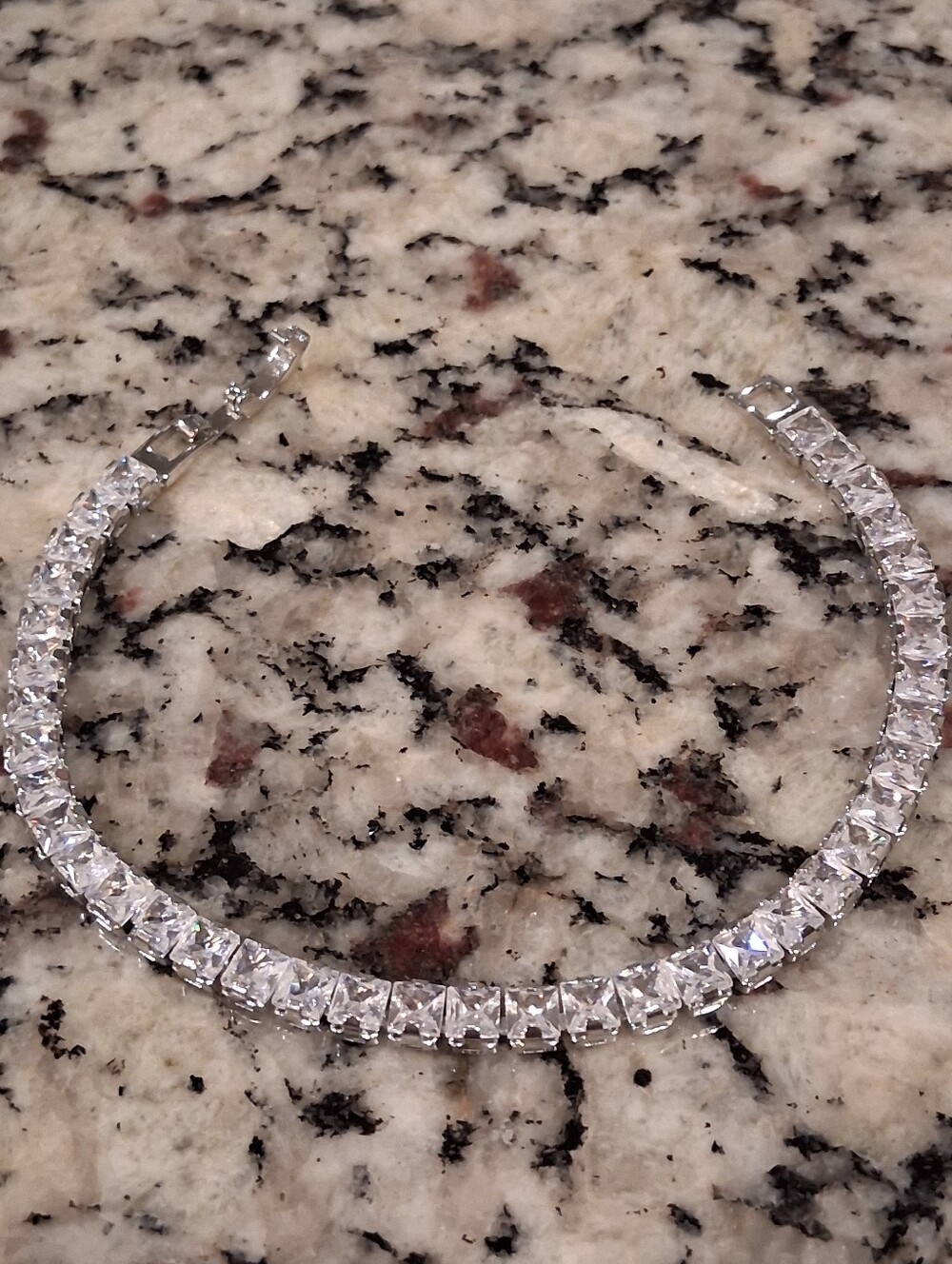 Classic CZ Tennis Bracelet - Silver Tone